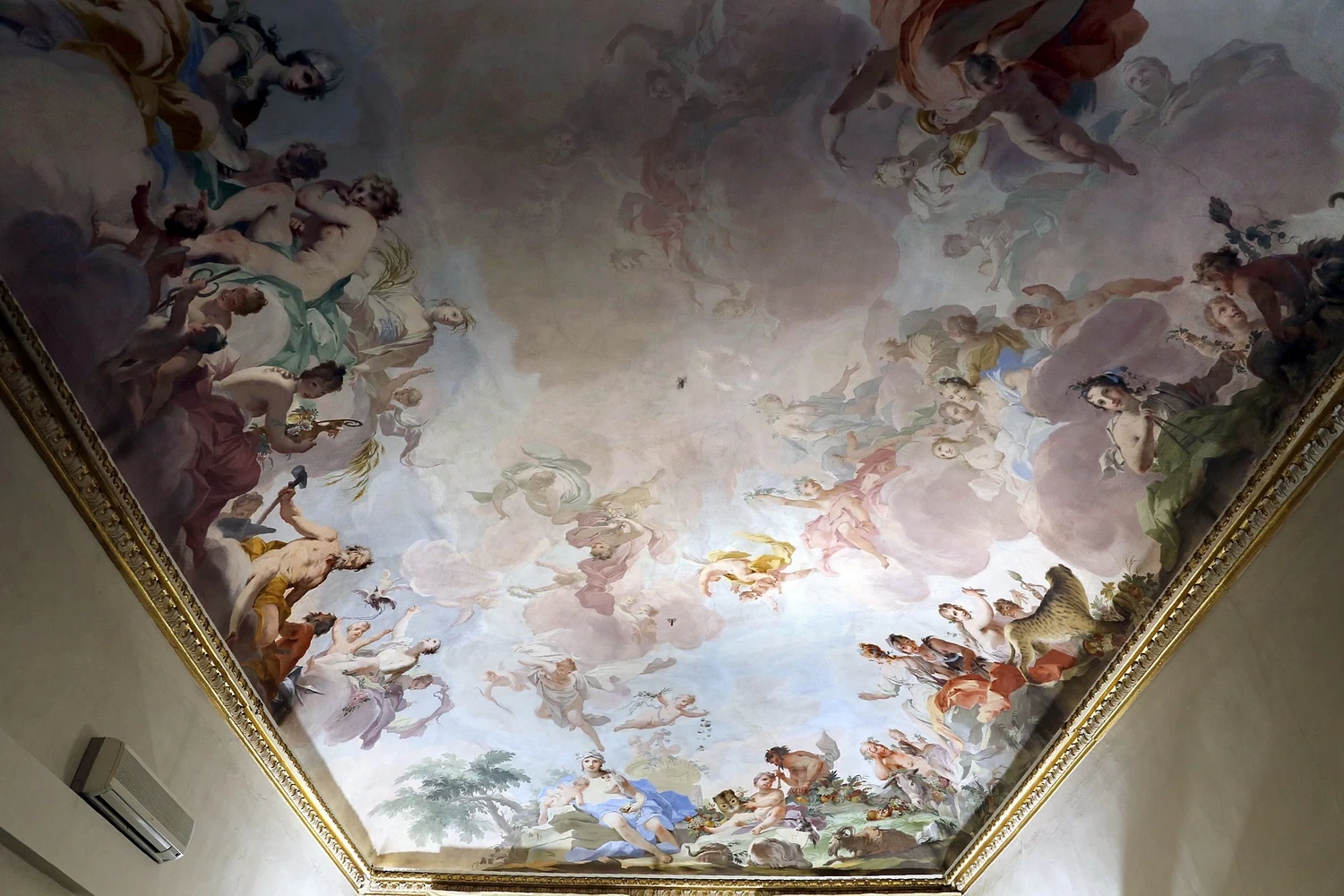 Palazzo dei Visacci - sala dell'Olimpo